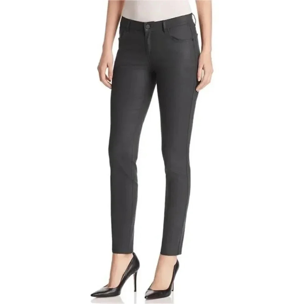 Lafayette 148 New York Mercer Coated Jeans Size 6